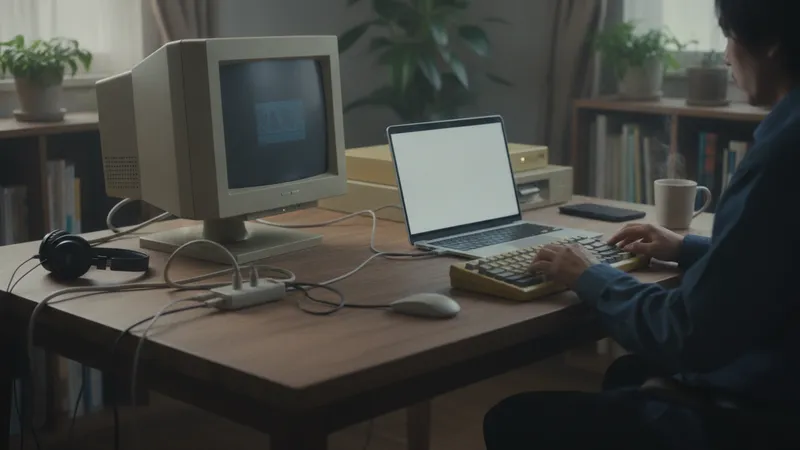 新旧が混在する環境のイメージ