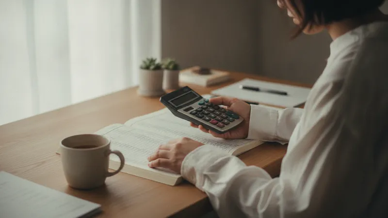 会社の数字を確認する場面のイメージ
